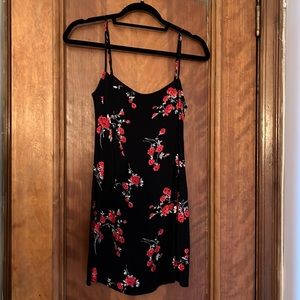 Reformation red floral dress